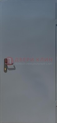 Серая противопожарная дверь ДПП-18 в Краснодаре